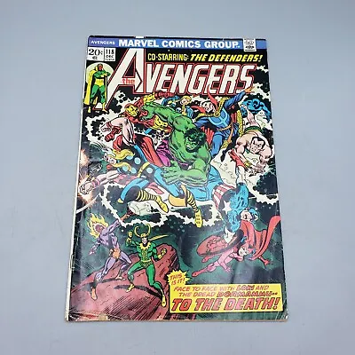 Buy The Avengers Vol 1 #118 December 1973 To The Death Illustrated Marvel Comic Book • 16.21£