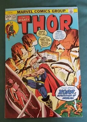 Buy Thor 215 NM ( Marvel Comics) BEAUTIFUL App XORR God Jewel Origin • 28.10£