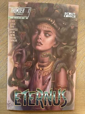 Buy Eternus #1 1:100 Tehani Farr Variant Scout/Thunder Comics 2022 RARE • 395.14£