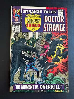 Buy Strange Tales #151 - Jack Kirby, Jim Steranko (Marvel, 1966) Fine/VF • 55.33£