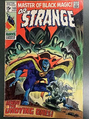 Buy Doctor Strange #183 (Marvel, 1969) 1st Team App Undying Ones Final Issue VG • 28.60£