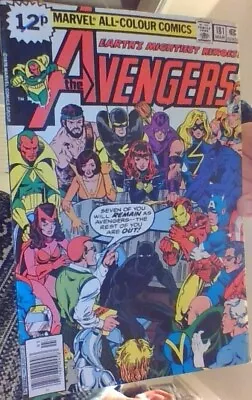 Buy Avengers #181 March 1979 1st Appearance Scott Lang (2nd Ant Man) UK Price • 21.50£