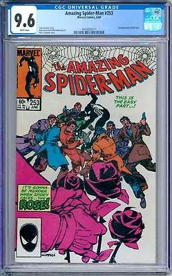 Buy Amazing Spider-Man 253 CGC Graded 9.6 NM+ White Marvel Comics 1984 • 63.92£