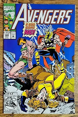 Buy The Avengers #349 July 1992 - Thor! • 6.80£