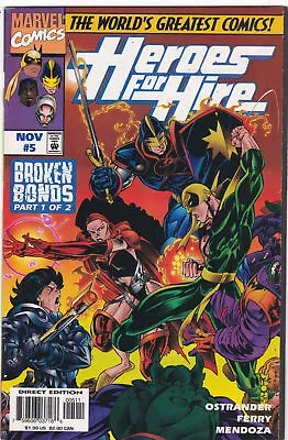 Buy Heroes For Hire #5 Vol#1 (1997) High Grade Marvel Comics  Combined Shipping • 2.11£