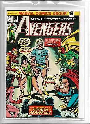 Buy The Avengers #123 1975 Very Fine- 7.5 1451 • 10.36£