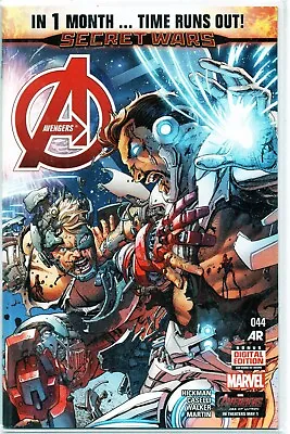 Buy Marvel Avengers 44 Hickman  Comic High Grade NM 9.2 Plus Bag Board Hot Team Fun • 2.99£