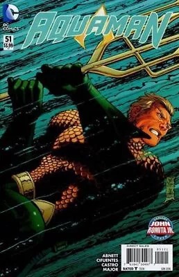 Buy Aquaman Vol. 7 (2011-2016) #51 (Romita Jr. & Miki Variant) • 2.75£