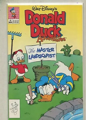 Buy Walt Disney's: Donald Duck Adventures #22 NM 'The Master Landscapist' GN19 • 7.94£