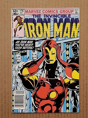 Buy Iron Man #170 1st James Rhodes As Iron Man Marvel 1983 VF • 15.88£