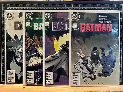 Buy Batman Year One #404 405 406 407 Complete Set 1st Printing DC Comics 1987 Miller • 40.17£