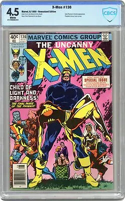 Buy Uncanny X-Men #136N Newsstand Variant CBCS 4.5 1980 21-279E358-019 • 49.08£
