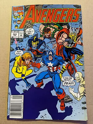 Buy Avengers #343, Marvel Comics, 1992, Black Knight's Photon Sword, FREE UK POSTAGE • 7.49£