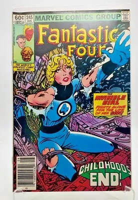 Buy Fantastic Four #245 (1982) 1st APP. FRANKLIN RICHARDS AS AN ADULT (AVATAR) VF/NM • 38.48£