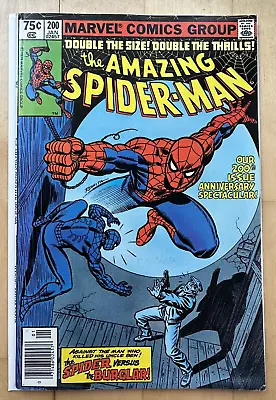Buy Amazing Spider-Man #200 Newsstand Marvel 1980 John Romita Stan Lee F+/VF- • 12.78£