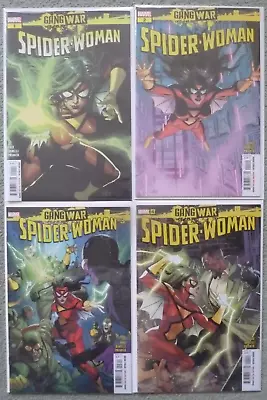 Buy Spider-woman  Gang War  #1-4 Set..foxe/borelli..marvel 2024 1st Print..nm..2,3 • 15.99£