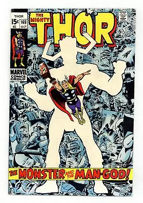 Buy Thor #169 FN/VF 7.0 1969 • 110.85£