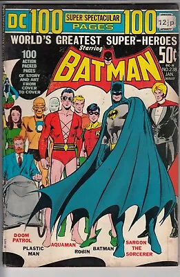 Buy Batman 238 DC 100 Page Super Spectacular - 1972 - Adams Cover - Fine + • 44.99£