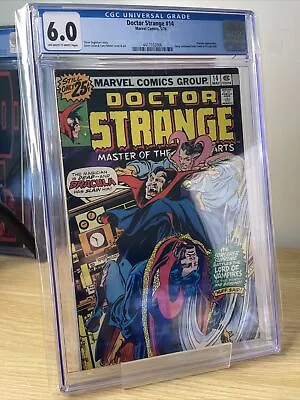 Buy Doctor Strange #14 CGC 6.0 FN+ 1976  Marvel Dracula Appearance ￼ • 131.92£