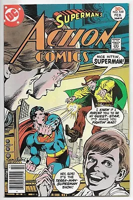 Buy Action Comics 468 469 470 BRONZE AGE DC COMIC BOOK LOT Superman CIRCA 1977 VF/NM • 15.80£