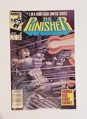 Buy PUNISHER #1 LIMITED SERIES (Marvel Comics Jan 1986) JIGSAW Appearance Newsstand • 58.14£