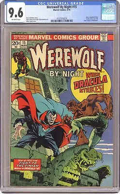 Buy Werewolf By Night #15 CGC 9.6 1974 4161976024 • 351.51£