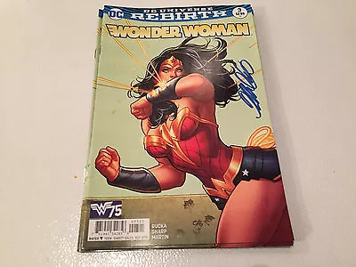 Buy Signed Frank Cho Dc Comics Wonder Woman #3 Variant W/coa 200% Guarantee • 15.98£