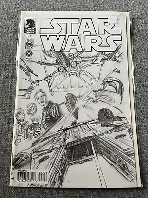 Buy STAR WARS #2 Alex Ross B&W Sketch Variant Cover Dark Horse Comics 2013 • 29.99£