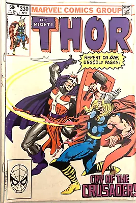 Buy Thor # 330. 1st Series. April 1983.  Marvel. Vg/fn 5.0 • 4.49£