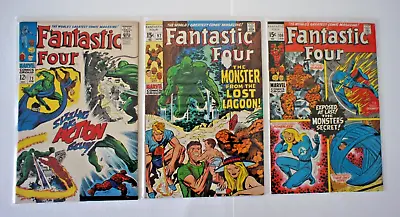 Buy Fantastic Four #71 #97 #106 Silver / Bronze Age • 70£