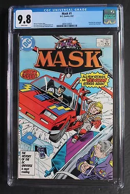 Buy MASK V2 #1 Hasbro Team Vehicle Villains 1987 DC Animated TV Reboot MOVIE CGC 9.8 • 133.61£