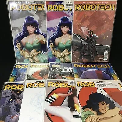 Buy ROBOTECH #1 (SDCC + 1st/2nd/3rd Ptg) + Limited Variants (11) - TITAN COMICS 2017 • 55.73£
