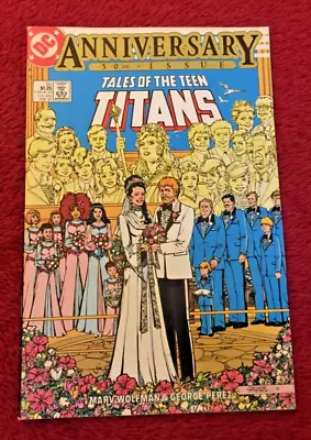 Buy Free P&P;  Tales Of The New Teen Titans #50 , Feb 1985: Wedding Of Wonder Girl • 6.99£