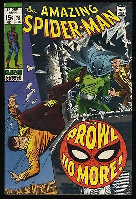 Buy Amazing Spider-Man #79 FN- 5.5 2nd Appearance Prowler! Romita Cover! Marvel 1969 • 37.80£