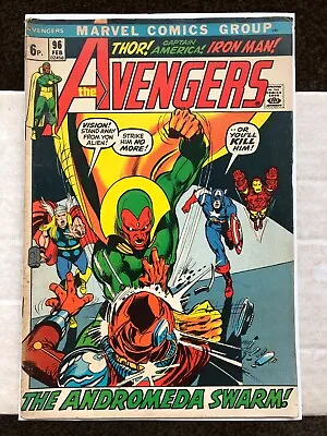 Buy Avengers 96 (1972) Captain Marvel, Ronan App. Kree-Skrull War • 11.99£