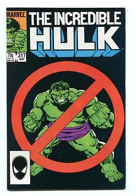 Buy Incredible Hulk #317 - 1st App New Hulkbusters - John Byrne - Unread Copy - 1986 • 6£