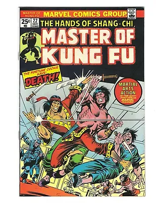 Buy Master Of Kung Fu #22 1974 VF/NM Beauty! Shang Chi Combine Shipping • 11.95£