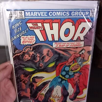 Buy Vintage THOR Comic Book.  King Sized Annual #10. Marvel Comics 1982. God-Eater • 19.43£