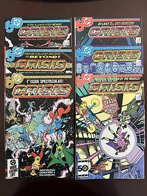 Buy Crisis On Infinite Earths #1-12 Full Set DC Comics 1985 Death Of Flash/Supergirl • 55.17£