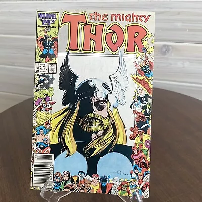 Buy THOR #373 1986 Marvel MCU! Frame Cover! Simonson! Buscema! • 9.45£