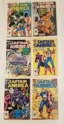 Buy Lot Of 6 Captain America Comics (marvel,1986) #312,314,315,316,317,319 Vf • 22.35£