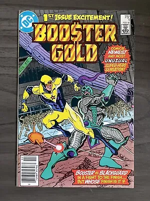 Buy BOOSTER GOLD # 1 Newsstand DC Comics 1986  1st APPEARANCE KEY ISSUE • 43.97£