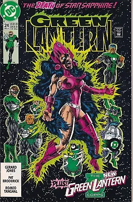 Buy DC Green Lantern, #24, 1992, Green Lantern Corps, Gerard Jones, Pat Broderick • 1.50£