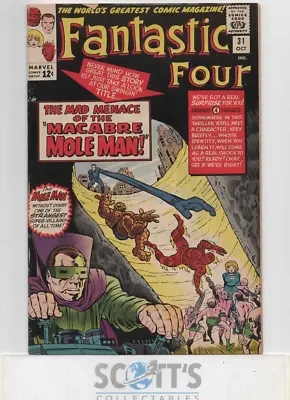 Buy Fantastic Four  #31  Fn   1st Franklyn Storm • 75£