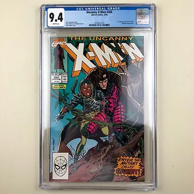 Buy Uncanny X-Men #266 (1990) CGC 9.4, 1st Gambit • 160.86£