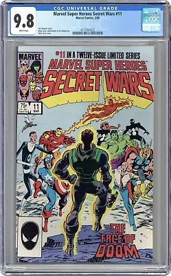 Buy Marvel Super Heroes Secret Wars #11D CGC 9.8 1985 4117024022 • 110.69£