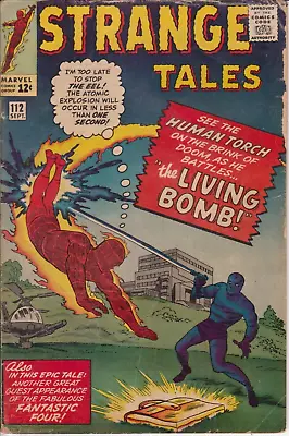 Buy Strange Tales #112, Marvel Comics 1963 VG- 3.5  1st Eel • 51.95£