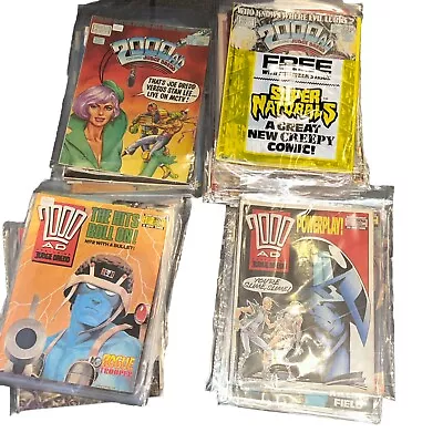 Buy 2000AD Comic Bundle Progs 541-590 Complete Run Vintage Joblot X50 546 Free Gift • 18.99£