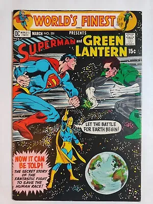 Buy World Finest Superman & Green Lantern No. 201 (1971)-Bronze Age • 9.99£