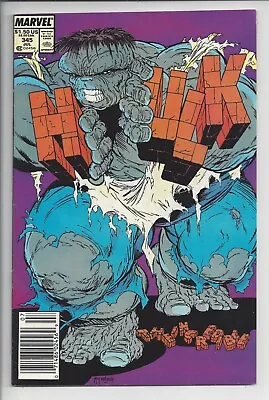 Buy Hulk #345 NM-(9.0) 1988 - Amazing McFarlane Cover & Art - Newsstand Edition • 47.44£